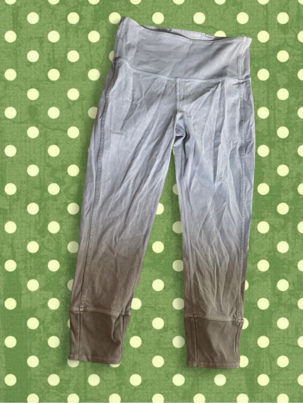 lululemon athletica Light Gray High-Rise Leggings
